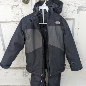 North Face Boys XS ski outfit